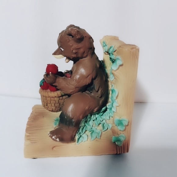 𝅺ONE Vintage Franklin The Turtle - little Bear Bookend - Picture 4 of 6